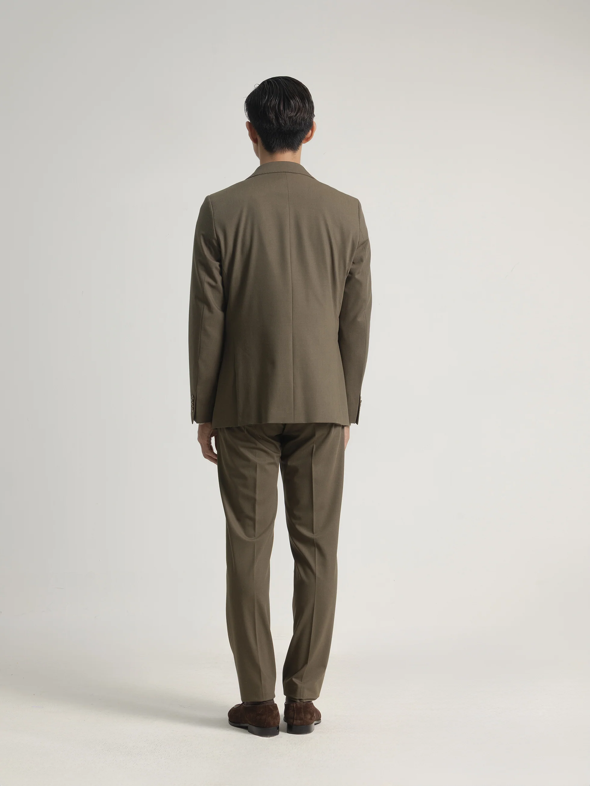 TRAJE FIL A FIL VERDE OLIVA - Image 4