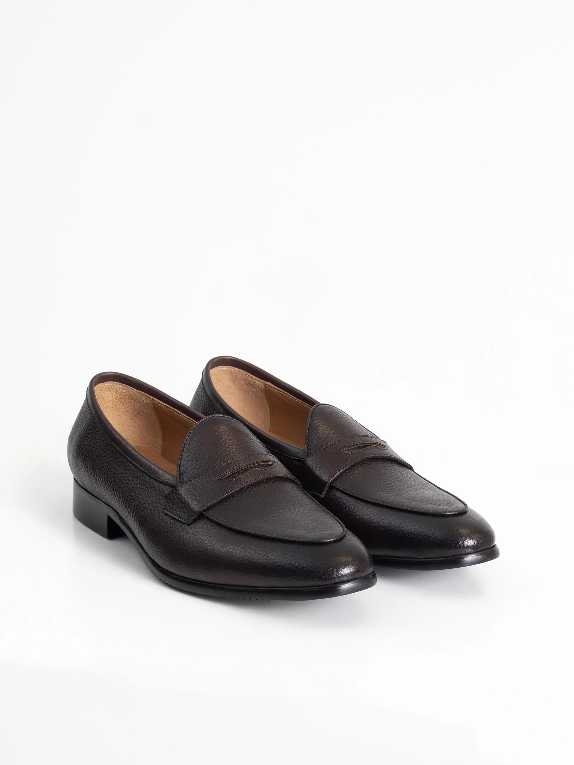 MOCASÍN PIEL GRAIN ANTIFAZ MARRÓN - Image 3